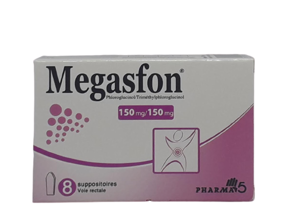 MEGASFON 150MG BOITE DE 8 SUPPOSITOIRES