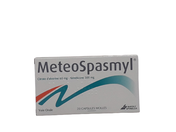 METEOSPASMYL BOITE DE 20 CAPSULES