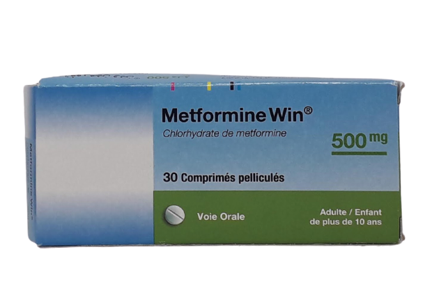 METFORMINE WIN 500MG BOITE DE 30 COMPRIMES