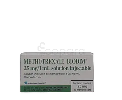 METHOTREXATE BIODIM 25MG FLACON 1ML INJECTABLE