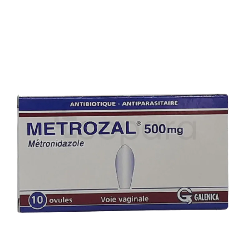 METROZAL 500MG BOITE DE 10 OVULES