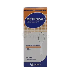 METROZAL 4% 120ML SIROP