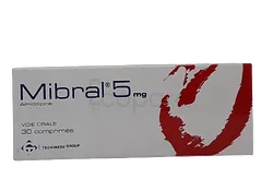MIBRAL 5MG BOITE DE 30 COMPRIMES