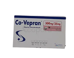 COVEPRAN 300MG/25MG BOITE DE 28 COMPRIMES