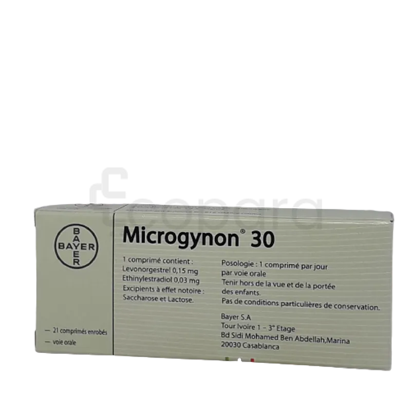 MICROGYNON BOITE DE 21 PILULES