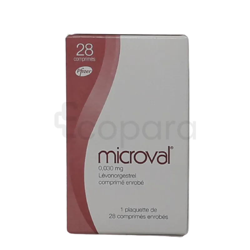 MICROVAL 30µG BOITE DE 28 PILULES