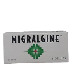 MIGRALGINE 400MG/20MG/62.5MG BOITE DE 18 GELULES