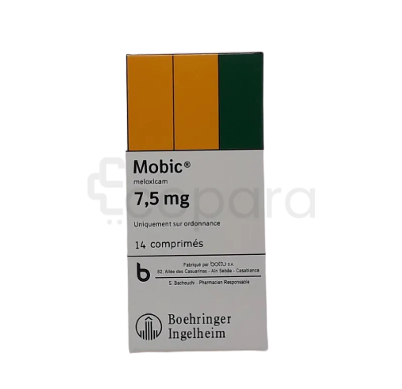 MOBIC 7.5MG BOITE DE 14 COMPRIMES