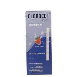 CLORACEF 250MG/5ML 60ML SIROP
