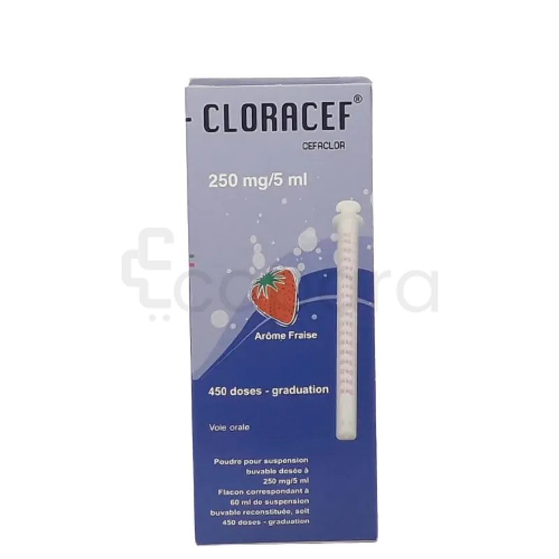 CLORACEF 250MG/5ML 60ML SIROP