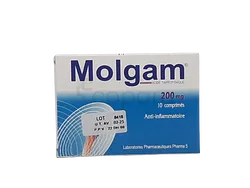 MOLGAM 200MG BOITE DE 10 COMPRIMES