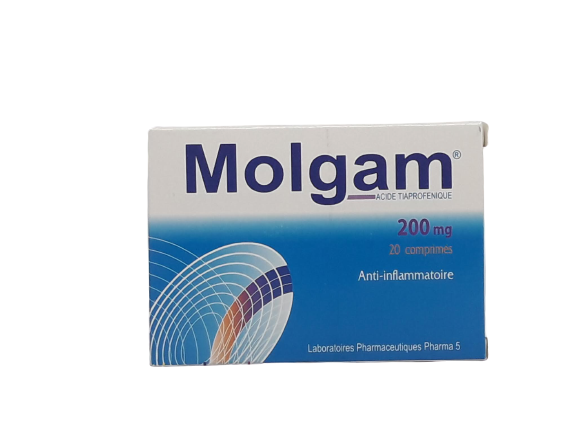 MOLGAM 200MG BOITE DE 20 COMPRIMES