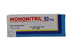 MONONITRIL 20MG BOITE DE 20 COMPRIMES SECABLES PM