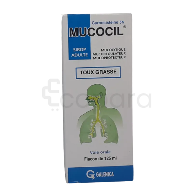 MUCOCIL ADULTE 125ML PM SIROP