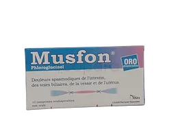 MUSFON 80MG BOITE DE 10 COMPRIMES ORODISPERSIBLES