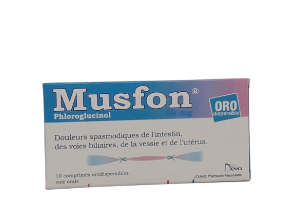 MUSFON 80MG BOITE DE 10 COMPRIMES ORODISPERSIBLES