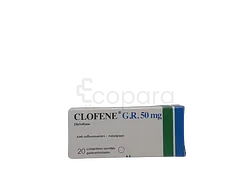 CLOFENE GR 50MG BOITE DE 20 COMPRIMES