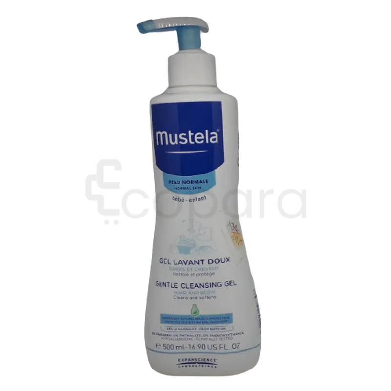 MUSTELA GEL LAVANT DOUX BEBE ET ENFANT PEAU NORMALE 500ML