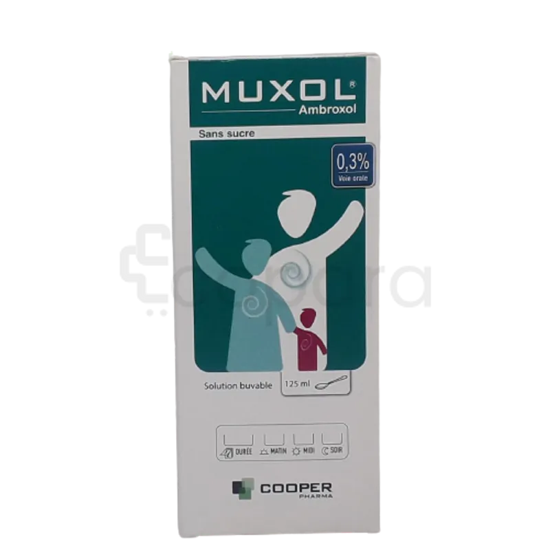 MUXOL SANS SUCRE 125ML PM SIROP