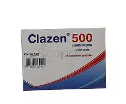 CLAZEN 500MG BOITE DE 14 COMPRIMES