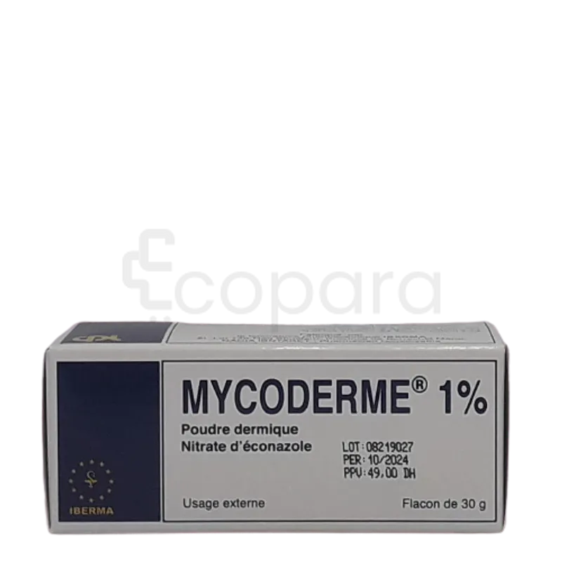 MYCODERME 1% 30G POUDRE USAGE EXTERNE