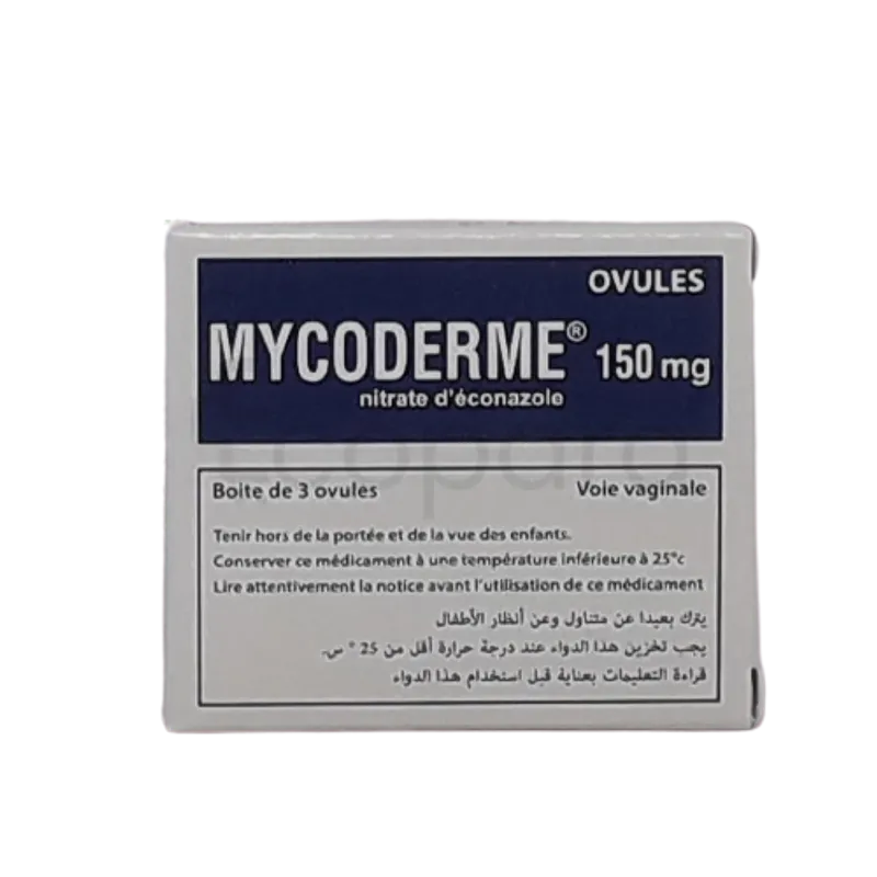 MYCODERME 150MG BOITE DE 3 OVULES