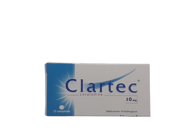 CLARTEC 10MG BOITE DE 15 COMPRIMES
