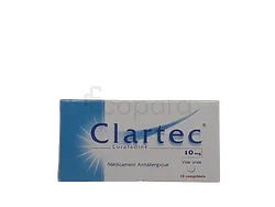 CLARTEC 10MG BOITE DE 10 COMPRIMES