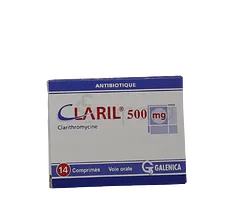 CLARIL 500MG BOITE DE 14 COMPRIMES