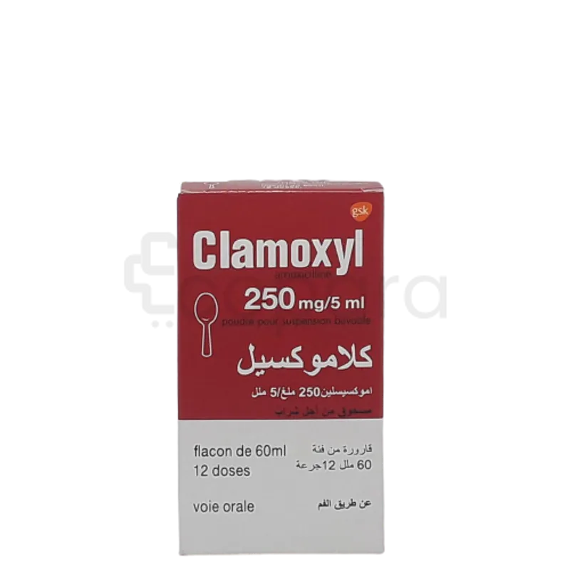 CLAMOXYL 250MG 60ML SIROP