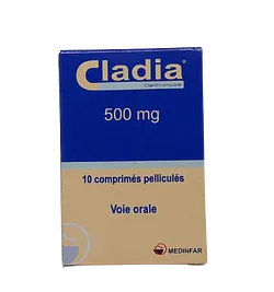 CLADIA 500MG BOITE DE 10 COMPRIMES