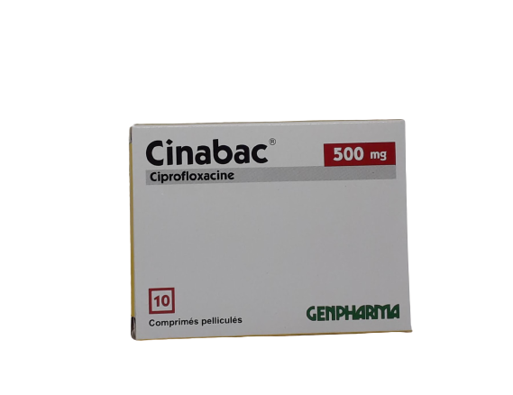 CINABAC 500MG BOITE DE 10 COMPRIMES