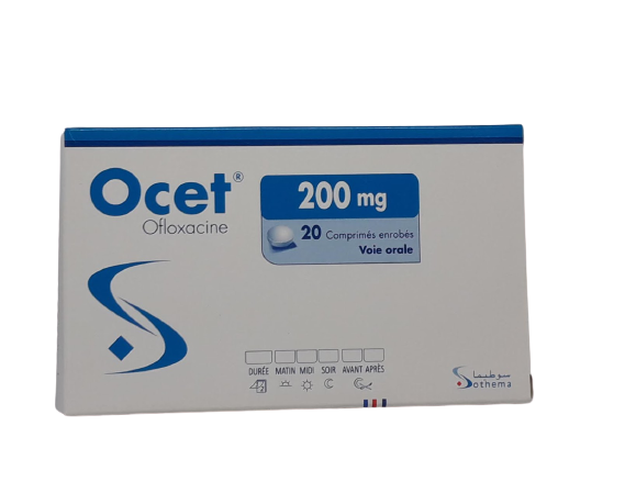 OCET 200MG BOITE DE 20 COMPRIMES