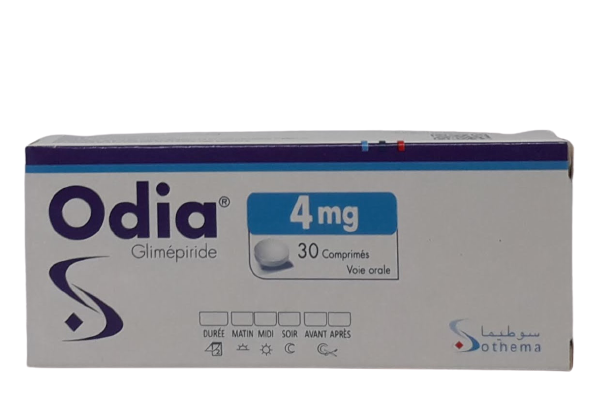 ODIA 4MG BOITE DE 30 COMPRIMES