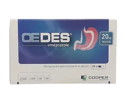 OEDES 20MG BOITE DE 28 GELULES