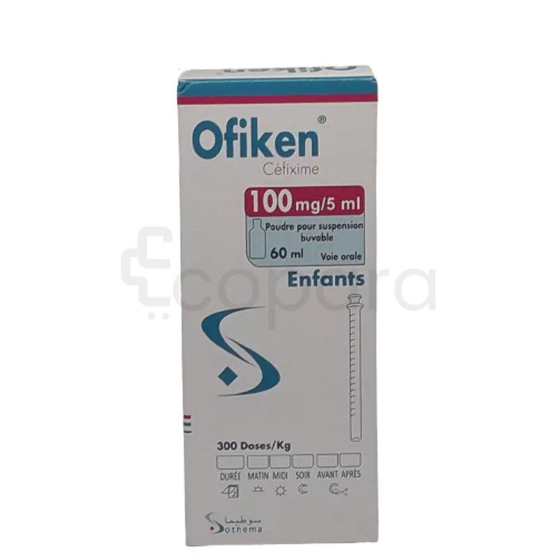 OFIKEN 100MG/5ML ENFANT 60ML SIROP