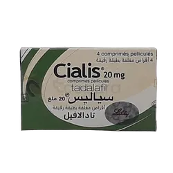 CIALIS 20MG BOITE DE 4 COMPRIMES