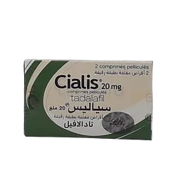 CIALIS 20MG BOITE DE 2 COMPRIMES