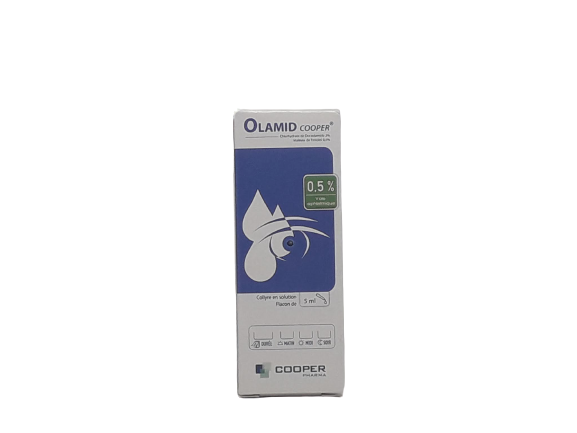 OLAMID COOPER 2% + 0.5% 5ML COLLYRE