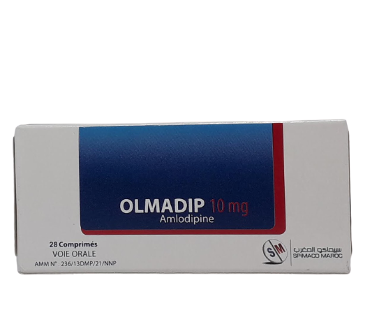 OLMADIP 10MG BOITE DE 28 COMPRIMES