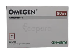 OMEGEN 20MG BOITE DE 7 GELULES PM