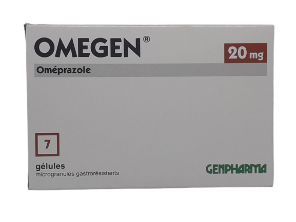 OMEGEN 20MG BOITE DE 7 GELULES PM