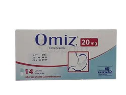 OMIZ 20MG BOITE DE 14 GELULES