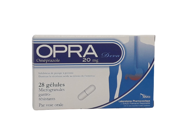 OPRA DEVA 20MG BOITE DE 28 GELULES