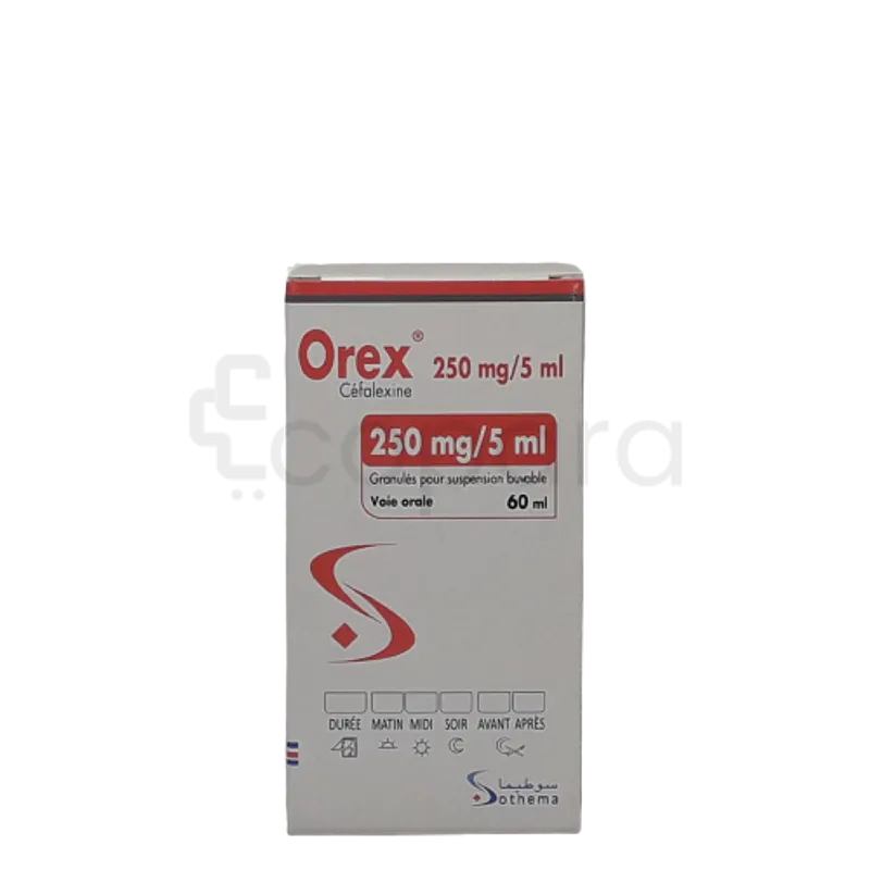 OREX 250MG 60ML SIROP