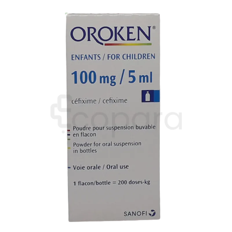 OROKEN 100MG ENFANTS SIROP