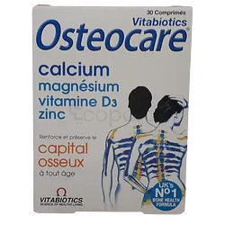 OSTEOCARE CALCIUM MAGNESIUM VIAMIN D3 BOITE DE 30 REFERENCE VIT003