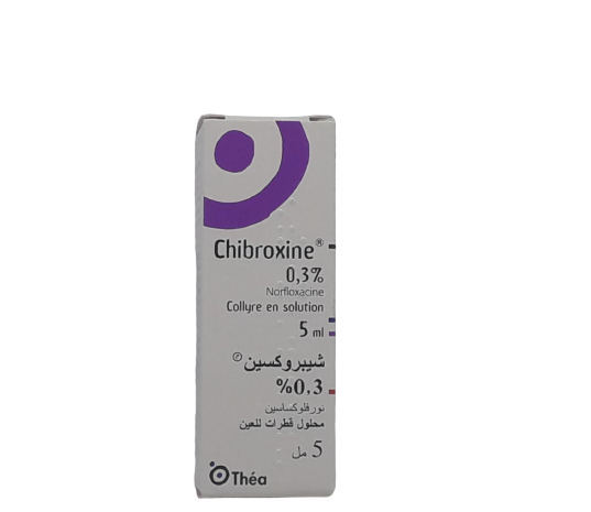 CHIBROXINE 0.3% 5ML COLLYRE