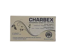 CHARBEX BOITE DE 30 COMPRIMES
