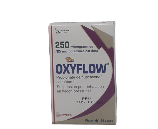 OXYFLOW AE 250µG AEROSOL